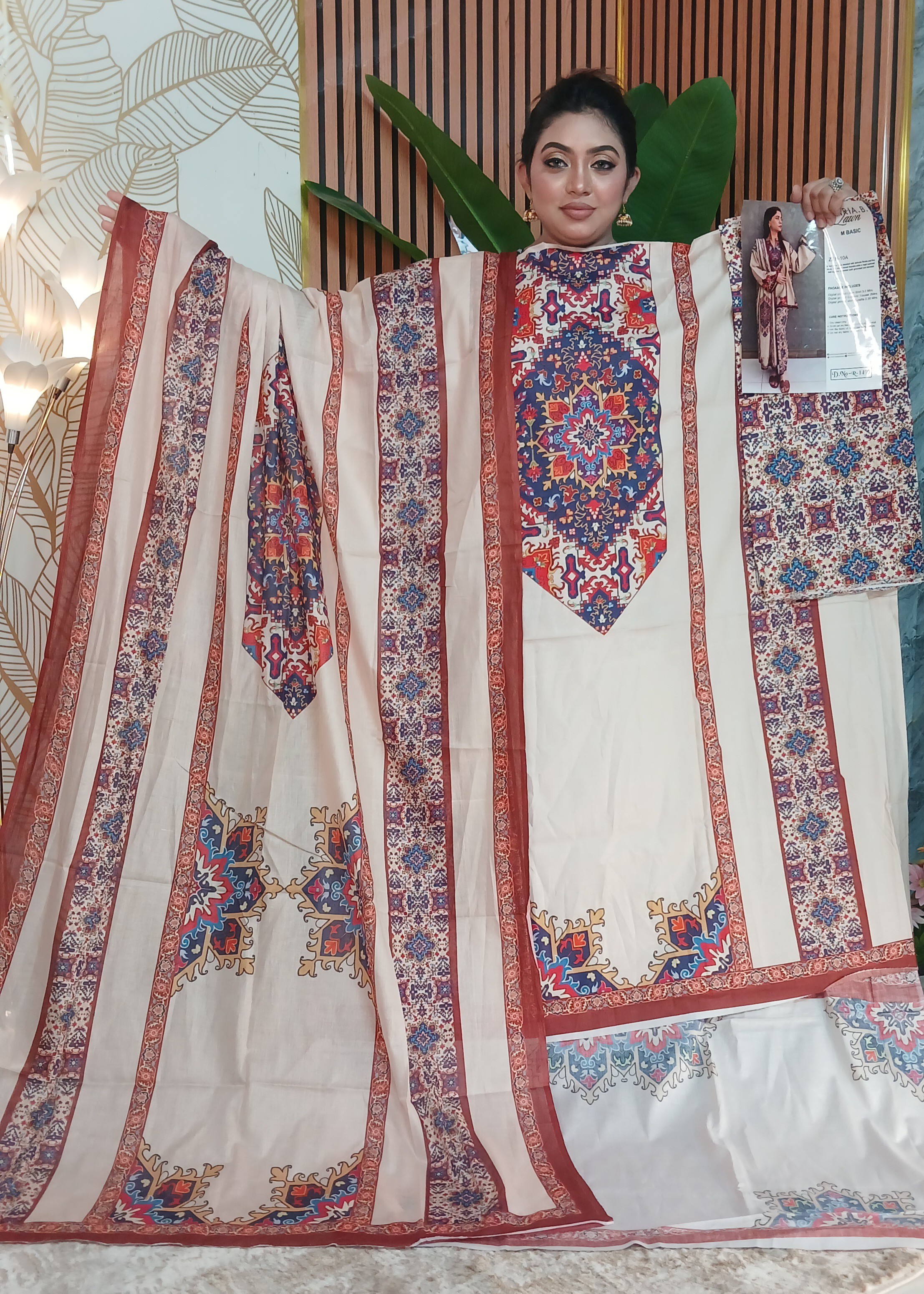 COCO Cotton Dupatta - 2325
