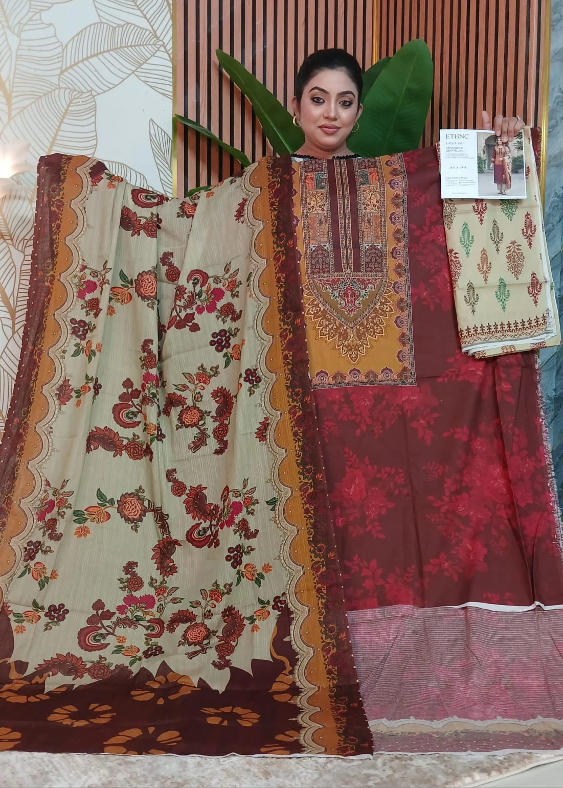 ETHNiC Slab Cotton - 2342