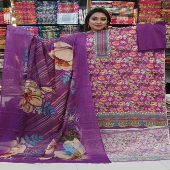 ZAM ZAM Swiss Cotton Lawn - 2051