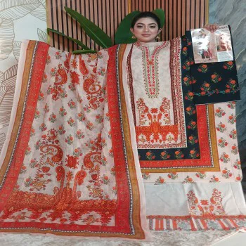 COCO Cotton Dupatta - 2323