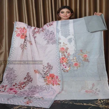 ZAM ZAM Swiss Cotton Lawn - 1603