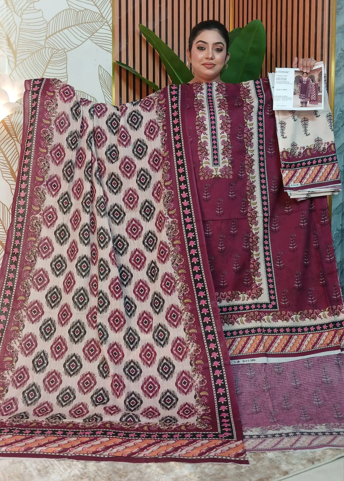 ETHNiC Slab Cotton - 2348