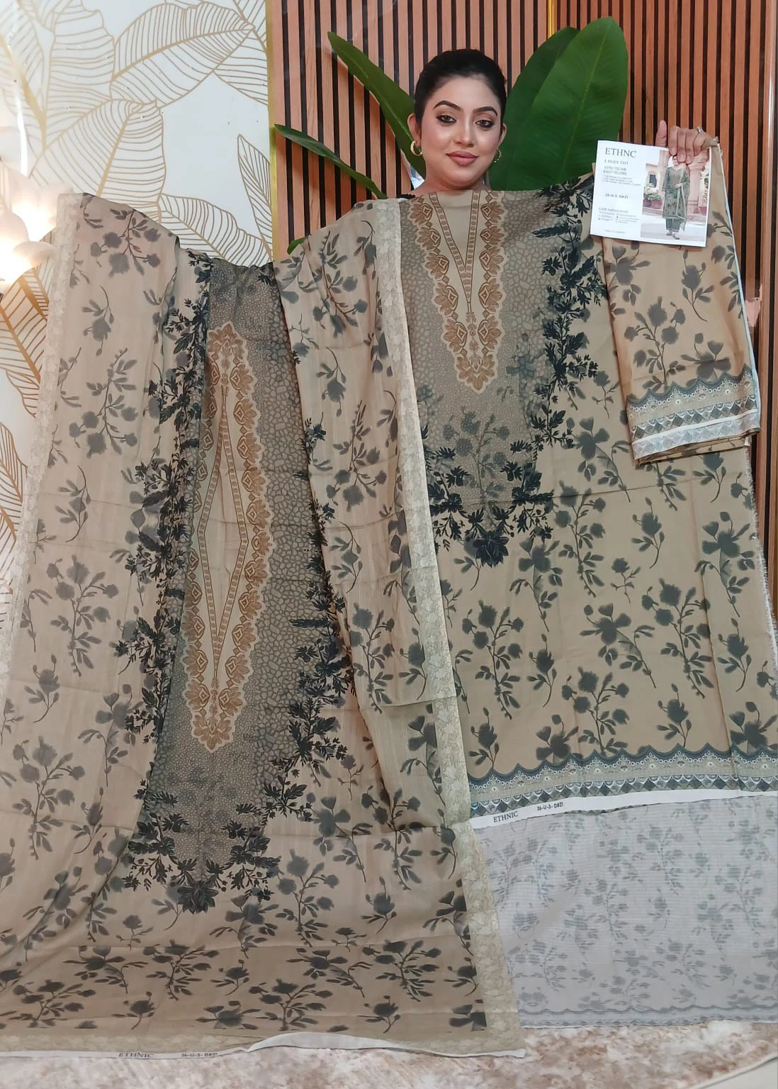 ETHNiC Slab Cotton - 2349