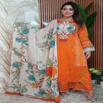 Bin Hamid Printed Pant - 2238